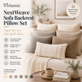 Vivlumin™ NestWeave Sofa Backrest Pillow Set