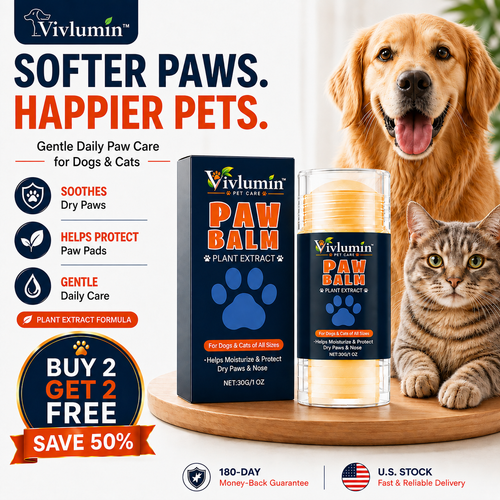 🐾 Paw Balm for Dogs & Cats – Gentle Care for Dry Paws & Nose