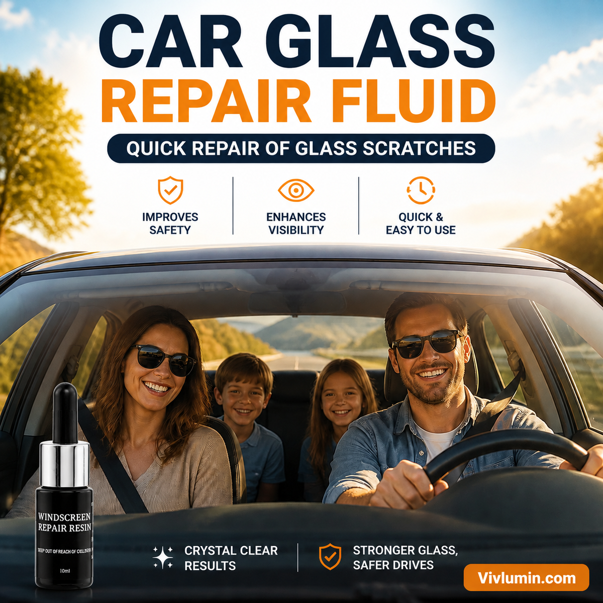 🚗 Easy DIY Windshield Crack Repair — Restore Clarity & Help Prevent Spreading