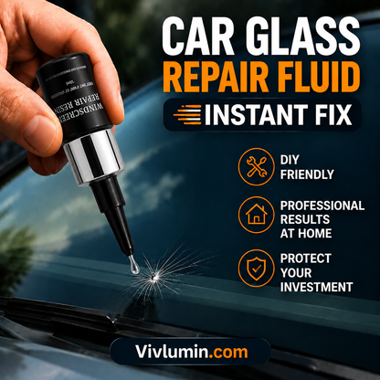 🚗 Easy DIY Windshield Crack Repair — Restore Clarity & Help Prevent Spreading